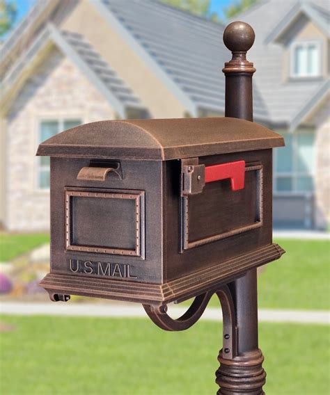 large metal mailboxes residential